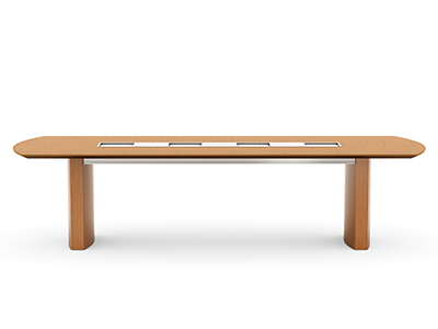 Bow End Top with Power-Data Trough-Boatshaped Bases